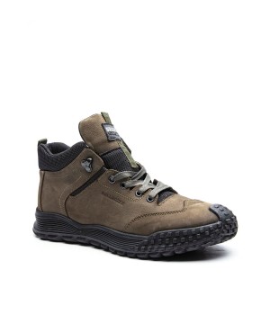 BULLDOZER 230003 Haki Nubuk Erkek Bot