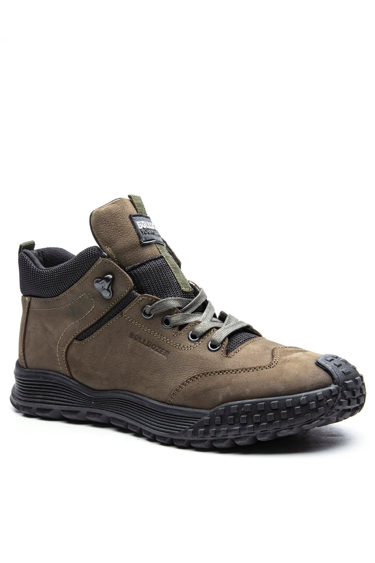 BULLDOZER 230003 Haki Nubuk Erkek Bot