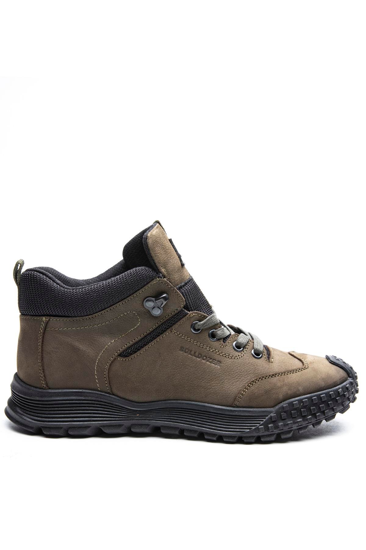 BULLDOZER 230003 Haki Nubuk Erkek Bot