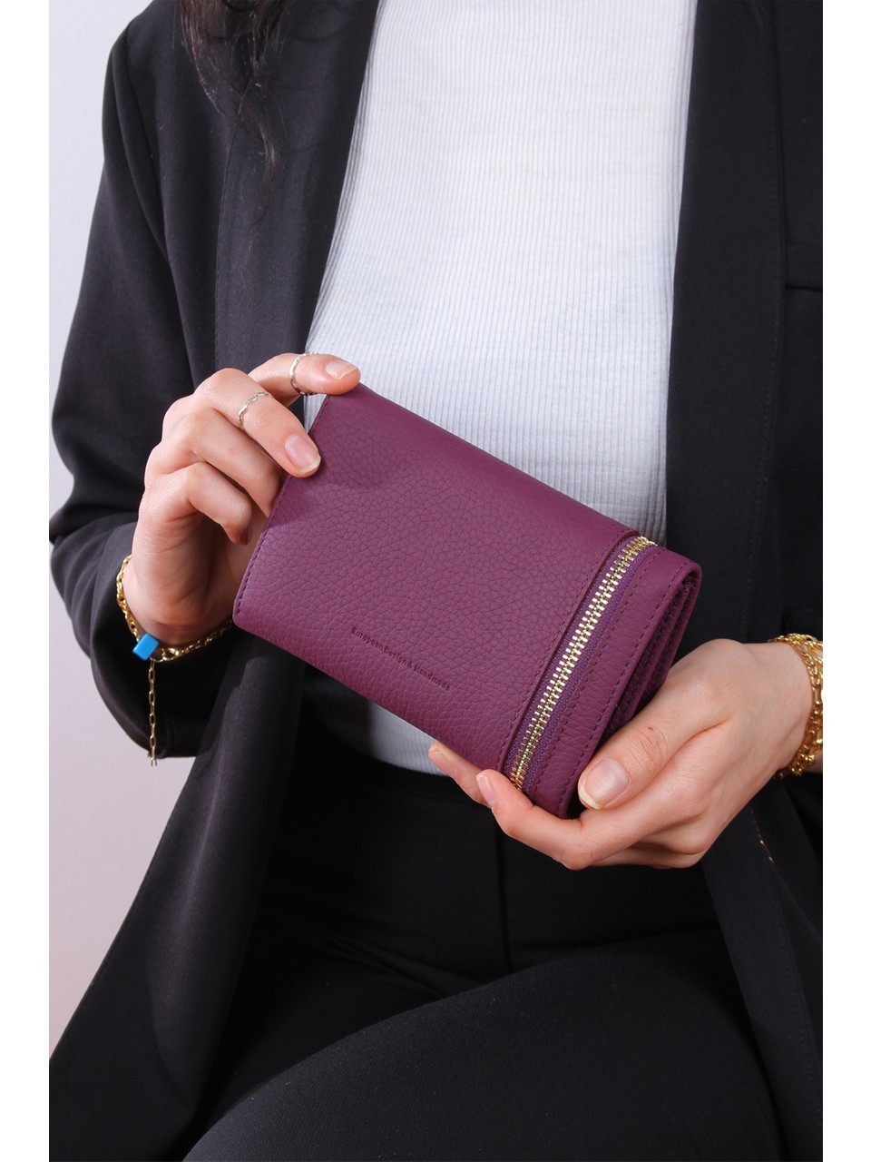 GRANDE - 2639 - GERÇEK DERİ KADIN CÜZDANI