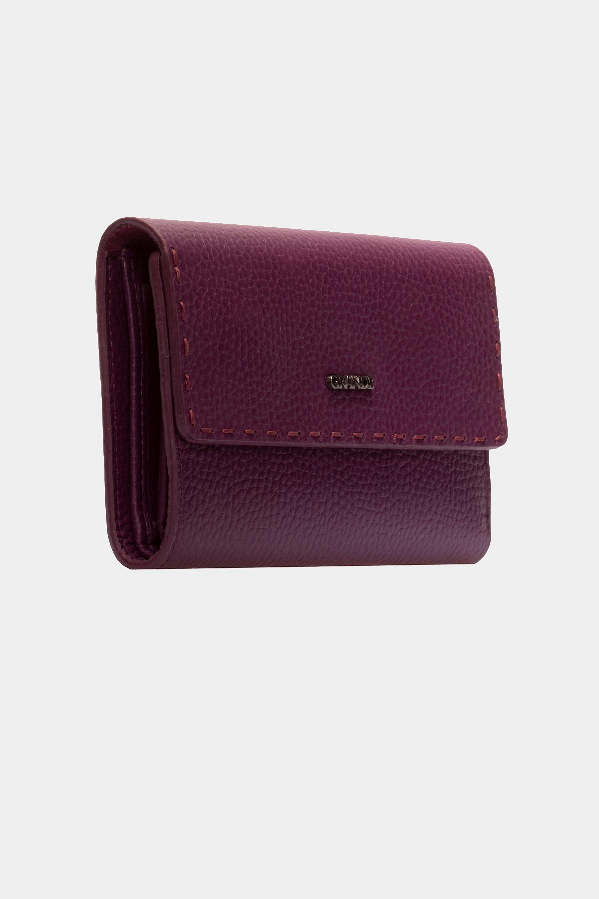 GRANDE HAKİKİ DERİ KADIN CÜZDAN 2784 MÜRDÜM